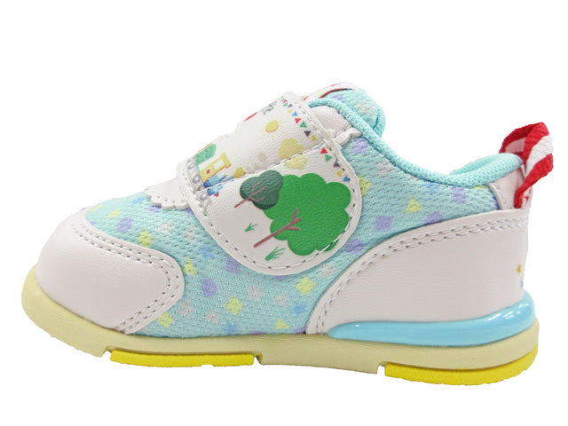 ムーンスター　DN B1318　ホワイト/ミント